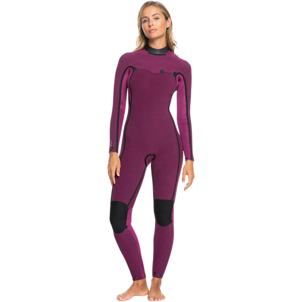 2025 Roxy Dames Elite XT 3/2mm Borst Ritssluiting Wetsuit ERJW103135 - Surf The Web